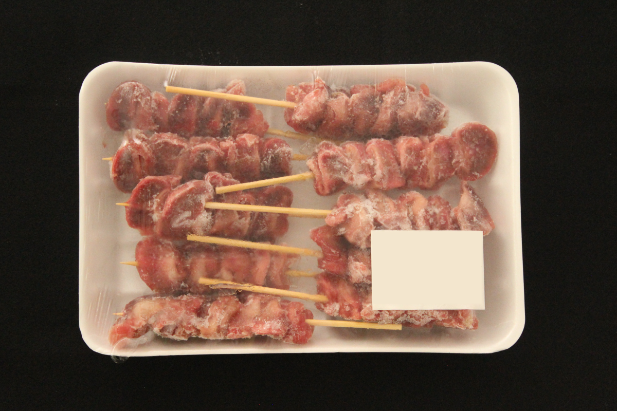 国産　砂肝串